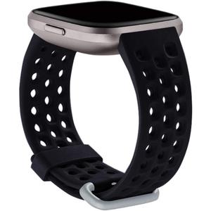 Sport Bands Compatible with Fitbit Versa 2 / Versa/Versa Lite Bands for Women Men,Breathable Sport Replacement Wristbands Small Large