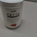 KEYTO Keto Collagen Protein with MCT Oil Powder - Salted Caramel, 11.43oz