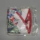 EKOREST Christmas Tree Skirt 36 Inches, Red Buffalo Plaid with Truck Pencil Tree Skirt, Winter Xmas Tree Mat Decorations for Home Party Holiday Decorations