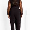 City Chic Women's Plus Size Jumpsuit Asher (Black,14Plus XL)
