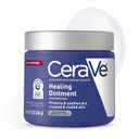 CeraVe Healing Ointment, Hydrating Skin Protectant With Petrolatum, Hyaluronic Acid & Ceramides, Face & Body Skin Barrier Repair For Cracked, Chafed, Dry Skin, Fragrance Free & Lanolin Free, 12 Oz