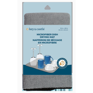 Key & Castle Dish Drying Mat, 1 EA