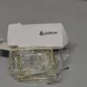 Landhoow 2 Pcs Business Card Holder for Desk, Cute Metal Card Organizers Display Stand Postcard Holder Rack for Desktop Working Office Home Daily Use(Gold)