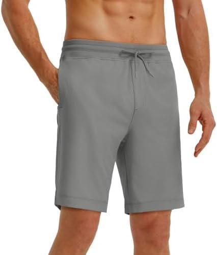 Michel Rouen Mens Athletic Shorts Zipper Pockets Lightweight Quick Dry Drawstring 7/9 Inch Sport Workout Running Golf Gym Shorts Men Size Large Michel Rouen Mens Athletic Shorts Zipper Pockets Lightweight Quick Dry Drawstring 7/9 Inch Sport Workout Running Golf Gym Shorts Men Size Large