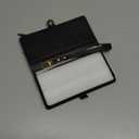 Defencase Compatible with iPhone 12 Pro Max Case Wallet with RFID Blocking Card Holder for Women Men, PU Leather Magnetic Snap Flip Zipper Strap Wallet Phone Case Fit for iPhone 12 Pro Max 6.7", Black