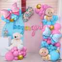 KatchOn, Gender Reveal Balloon Arch Kit - Pack of 70 | Pink and Blue Balloons,Boy or Girl Sign, Baby Balloons | Boy or Girl Gender Reveal Decorations | Baby Shower Decorations | Pink and Blue Decor