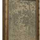 Vintage Gold Framed Wall Art Antique Sketch Landscape Wall Decor Picture Dark Moody Retro Country Farmhouse Gallery Aesthetic Poster Print for Living Room Bedroom Kitchen Shelf 12x16in
