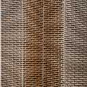 Room Divider Wood Screen 4 Panel Wood Mesh Woven Design Room Screen Divider Folding Portable Partition Screen Screen Wood for Home Office