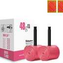 Ridenow 2PCS Ultralight Folding Bike Inner Tube 16"/18"/BMX 20" TPU Bicycle Tire Compatible with Valve Length French/Schrader 45/42mm