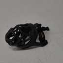 Mayerzon Dog Muzzle, Basket Muzzle for Biting, Chewing and Scavenging, Humane Cage Mouth Cover, Perfect for Grooming and Training Large Aggressive Reactive Dogs (L, Black)