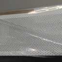 3ft Steel Easy Slip-On Baseboard Heater Cover with End Caps for Bathroom & Hydronic System for Replacing Old Cover, White