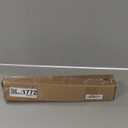 Curtain Rods for Windows 48-84 inch,3/4 inch Heavy Duty Adjustable Decorative Curtain Rod with Modern Finials,Window Rods for Bedroom, Living Room,Patio and Kitchen (16"-84"|1 PACK, Black)