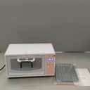 UV Light Nail Tool Cleaning Machine - Dry Heat Cabinet UV Light Cleaner, Manicure Tool Cleaner Cabinet, Barber Salon Tools, 6L 110V 160W White