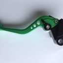 Short Brake Clutch Levers for Ninja650R Ninja 650 R ER6F ER6N 2009-2016,Ninja400R 2011, Compatible with Versys650cc 2009-2014 Shorty Black Motorcycle levers-Green