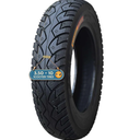 3.50-10 Bike Tire with Dog Paw-Like Depression Anti-Edge Skid Tread 3.50 10 Tubeless Street llantas with Valve Stem, Thickened Wear-Resistant Anti-Skid Pneu 3.5-10 51G 4 P.R. 250KPA Neumaticos