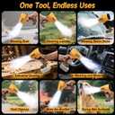 Cordless Leaf & Dust Blower Compatible with DEWALT 20V Battery(Tool Only，No Battery), Jet Fan with Brushless Motor, Handheld Air Blower for Car Drying, Lawn Care, Home Cleaning