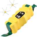 14.4V 4.5Ah Replacement Battery for Roomba Compatible with Roomba Battery R3 500 600 700 800 900 Series 500 510 531 535 540 550 552 560 570 580 595 620 650 660 700 760 770 780 790 800 900 with brush