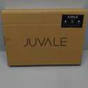 Juvale Bamboo Silverware Organizer for Drawer, Kitchen, 6 Slot Utensil Tray (Black, 17 x 11.75 x 1.75 In)