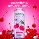 Bloom Nutrition Sparkling Energy Drink - Natural Caffeine, Zero Sugar, 180mg Caffeine - Antioxidant-Rich with Green Coffee Bean, Green Tea Extract, Prebiotics - Shirley Temple- 12oz 12 Pack (EXP 08/01/27)