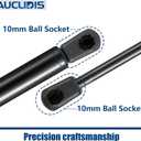 C16-21706 GSNI-5250-45 18 inch 45lb/200N Gas Strut Shock Spring Lift Support for Leer Camper Shell Truck Topper Cap Canopy Door Windows Toolbox Snugtop Replacement Parts, Set of 2 by AUCLIDIS