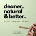 Drag Fennel, 10x3 Refreshing and Sweet Herbal smokes (1 1/4 size), Blend of Baby Mugwort Leaves, Himalayan Sage and Fennel seeds, Nicotine Free, Tobacco Free, Relieve stress and Enhance your mood