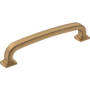 Amerock | Cabinet Pull | Champagne Bronze | 5-1/16 inch (128 mm) Center-to-Center | Surpass | 1 Pack | Drawer Pull | Cabinet Handle | Cabinet Hardware
