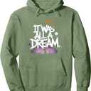 It Was A Dream T-shirt Men Women Rap 1990s Music Hip Hop Pullover Hoodie, S