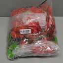 Artificial Flowers 3.75 Feet Wisteria Garland Realistic Silk Wisteria Vine for Wedding Party Garden Wall Decoration, Set of 6, Orange