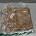 MatEssenz 20"x30" Kitchen Rugs, Woven Kitchen Mats for Floor, Machine Washable Mats Boho Style, Non Slip, Anti-Skid TPR Backing for Kitchen, Non-Slip, Durable, Easy Clean, Everyday Use Brown
