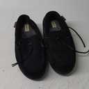 Dearfoams Men's Indoor Outdoor Breathable Pierce Moccasin Slipper (13-14, Black)