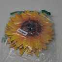 Thyle 6 Pcs Sunflower Wall Decor Wood Sunflower Wall Art Farmhouse Flower Decorations Indoor Summer Wooden Hanging Sign for Home Kitchen Porch Decor