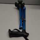 REHAND Walking Cane for Men & Women - Foldable, Adjustable, Lightweight, Self Standing Pivot Walking Cane, Soft Handle Grip, with Travel Bag, Walking Sticks for Seniors & Adults (Blue)