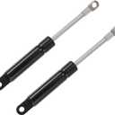 X AUTOHAUX 2 Pcs 6 Inch 55Ib/245N Black Lift Supports Struts Shocks Gas Spring Universal for RV Car Truck Boat Window Cabinet Door Cover Lids