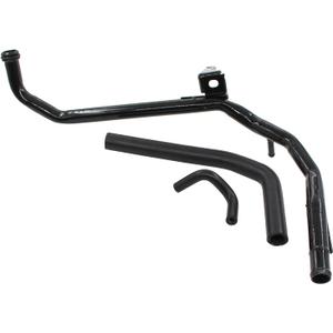 NewYall Heater Pipe and Engine Coolant Bypass Inlet Hose and Air Control Valve Outlet Hose for Honda Accord 2.4 2003-2007