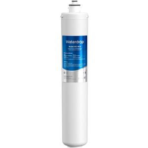 Waterdrop H-300 Under Sink Water Filter, Replacement Cartridge for Everpure H-300, H-300-NXT, 7CB5, EV9270-71, EV9270-72, EV9618-11, EV9855-50, EV9282-01, 24000 Gallons, Pack of 1