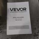 VEVOR Fixed Metal Awning 104 x 36 in, Window Awning Door Canopy, Stable Triangle Steel Frame Awnings for Doors Exterior Rain, Snow & Sunlight Protection for Door Entrance, Windows, Porches, Balconies