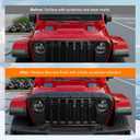 powoq Hood Protector Compatible with 2020-2026 Jeep Gladiator JT Shield 2018-2026 Wrangler JL Polyether Hood Deflector Replacement for 2020-2026 Jeep Gladiator JT Accessories