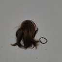 HOOJIH Messy Bun Hair Piece, Claw Clip in Straight Hair Bun 9 Inch Short Ponytail Extension with Bendable Metal Wire Hair Pieces for Women Fake Hair Bun DIY Styles - Ginger Medium Brown (Ginger Medium Brown)