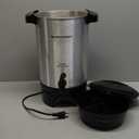 Hamilton Beach 45 Cup Coffee Urn and Hot Beverage Dispenser, Silver