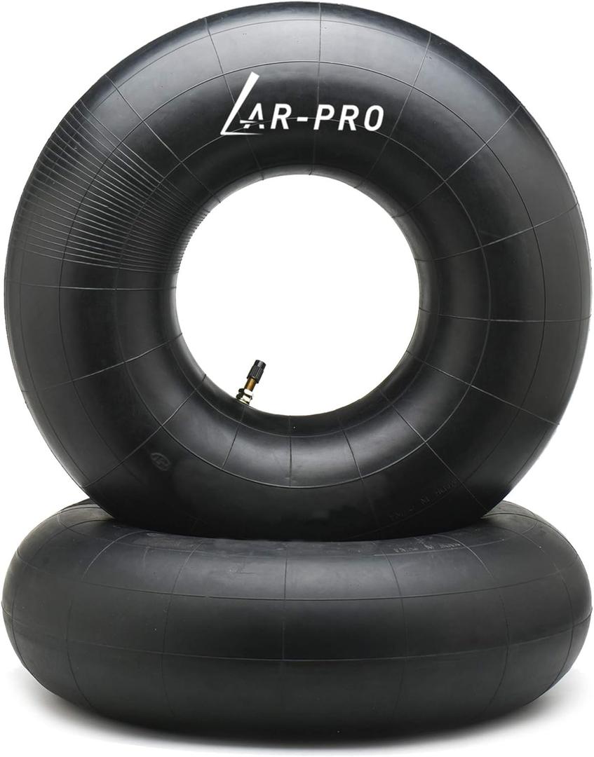 AR-PRO (2 Packs 20x8.00-8, 20x8-8, 20x10.00-8, 20x10-8 Inner Tube Replacement with TR-4 Straight Valve Stem for Mower/Tractor/Golf Cart/Garden Trailer and More