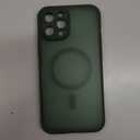 TOCOL for iPhone 12 Pro Max Case, Compatible with Magsafe Charger, Full Camera Protection, Translucent Matte for iPhone 12 Pro Max iPhone Case 6.7 inch (Alpine Green)