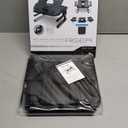 AboveTEK Laptop Stand, 20 Angles Two-Layer Height Adjustable Laptop Stands, Portable Laptop Riser with 360 Rotating Base Storage Space & Extra Phone Holders Compatible with 10''-17'' Laptops Black