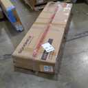 SONGMICS LED Jewelry Cabinet, 360 Swivel Jewelry Organizer, Lockable Mirror Jewelry Cabinet Standing, Rounded Wide Full-Length Mirror with Storage Shelves, Interior Mirror, Cloud White UJJC036W01