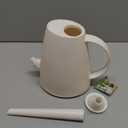 Watering Can for Indoor Plants, Small Watering Cans for House Plant Garden Flower, Long Spout Water Can for Outdoor Watering Plants 1. 8L 1/2 Gallon (White)