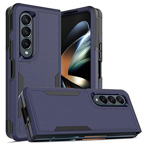 WOGROO Case for Samsung Galaxy Z Fold 4 - Shockproof, Strong and Durable Protective Case, Blue