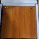 Rattan Nightstand Set of 2, Farmhouse End Table with Solid Wood Legs, Small Boho Mid Century Modern End Table with Storage for Bedroom, Living Room- Boho Style