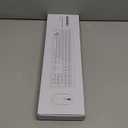 LeadsaiL White Wireless Keyboard and Mouse Combo, Full-Sized Ergonomic Computer Keyboard, 2.4GHz USB Cordless Keyboard Silent Mouse Set, 12 FN Shortcuts for Windows MacOS Laptop Computer