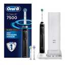 Oral-B 7500 Electric Toothbrush with Replacement Brush Heads and Travel Case, Black (Genius 7500 Kit)