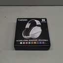 Wireless Gaming Headset with Noise Canceling Microphone for PS5, PC, PS4, 2.4G/Bluetooth Gaming Headphones with USB and Type-c Connector, Wired Mode for Controller Gamecube (White)