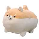 Sofipal Shiba Inu Dog Plush Pillow - Corgi Shiba Inu Stuffed Animal Toy - Soft Plushie Hugging Pillow Toy Gifts for Valentine, Christmas (Brown, 19.6 inch)